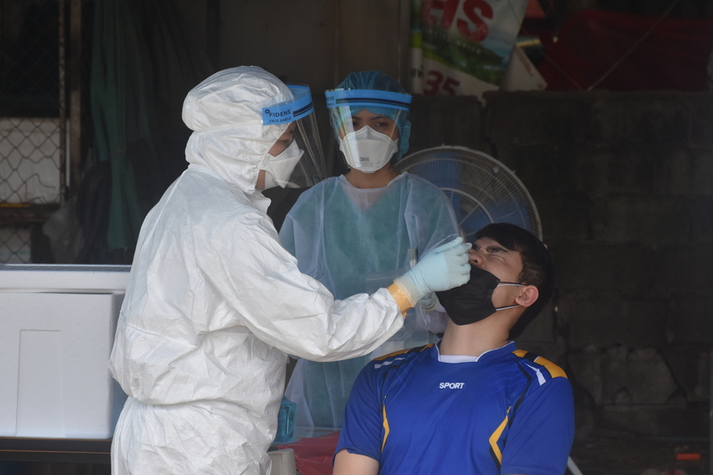 泰國4月初爆發第三波新型冠狀病毒疫情，且疫情嚴峻，曼谷多處社區傳出群聚感染。 (圖：中央社)