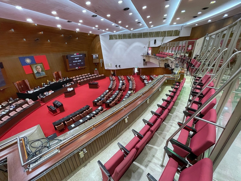 立法院11日舉行談話會，決定新會期開議日及議程相關事宜。圖為立法院議場。資料照。(圖：中央社)