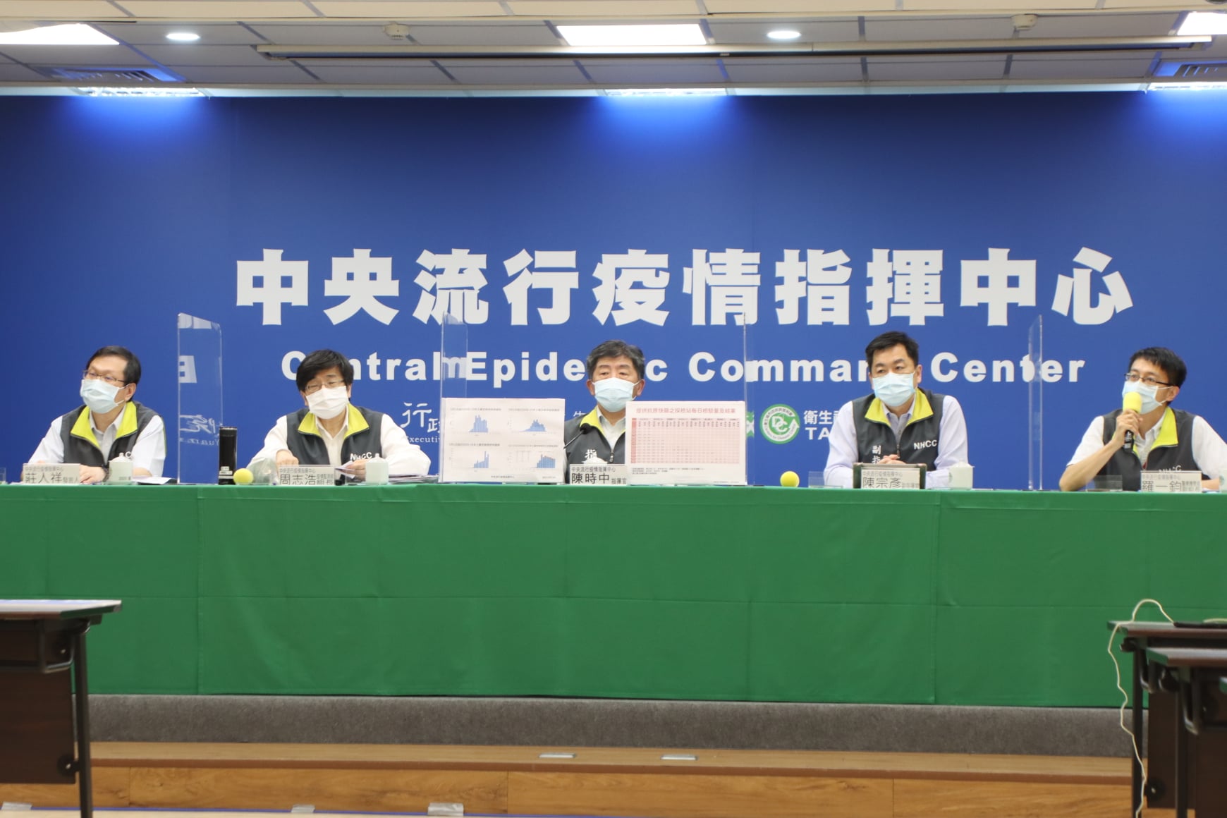 指揮中心將針對企業自購快篩試劑訂定遵循指引。(指揮中心提供)