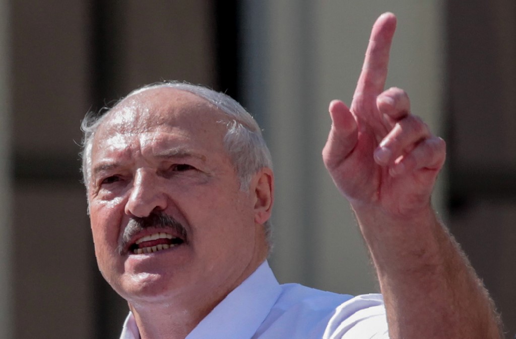 白俄羅斯總統魯卡申柯(Alexander Lukashenko) (資料照片／AFP)