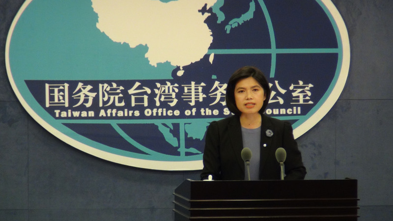 中國國台辦發言人朱鳳蓮(資料照片／中央社)