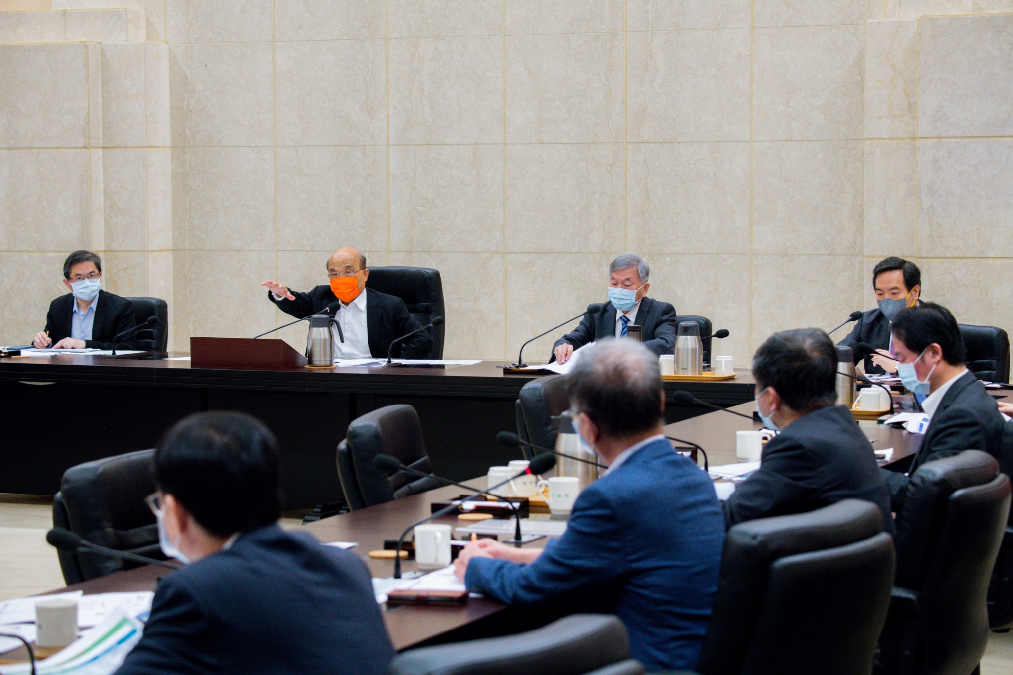 行政院長蘇貞昌主持院會。(資料照片/ 行政院提供)