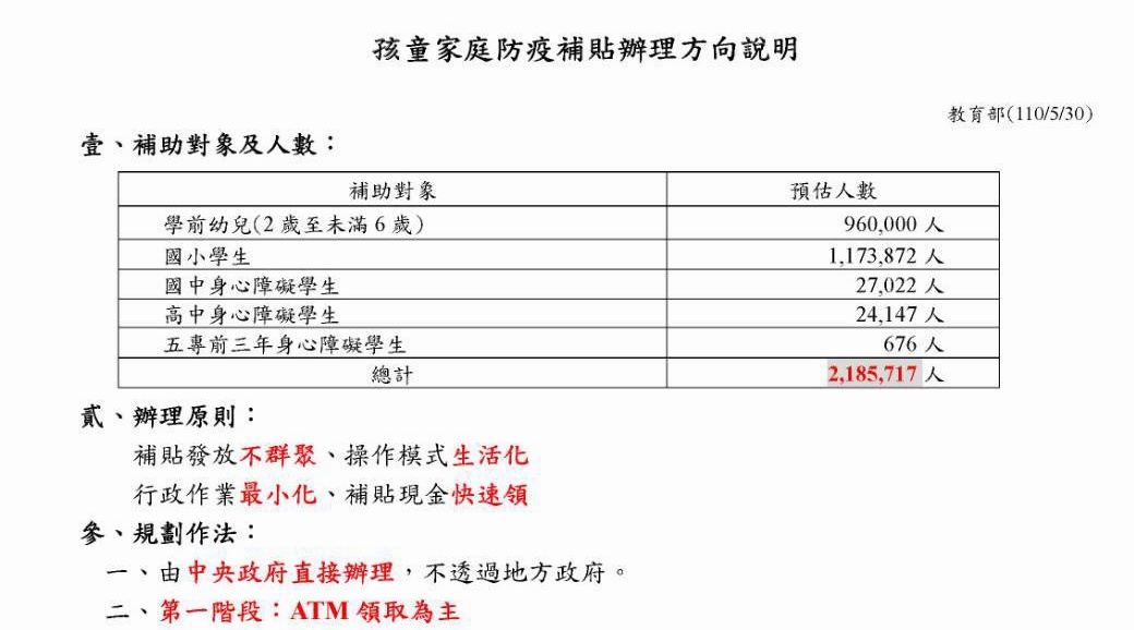 教育部初步規劃的內部會議資料在網路上流傳。