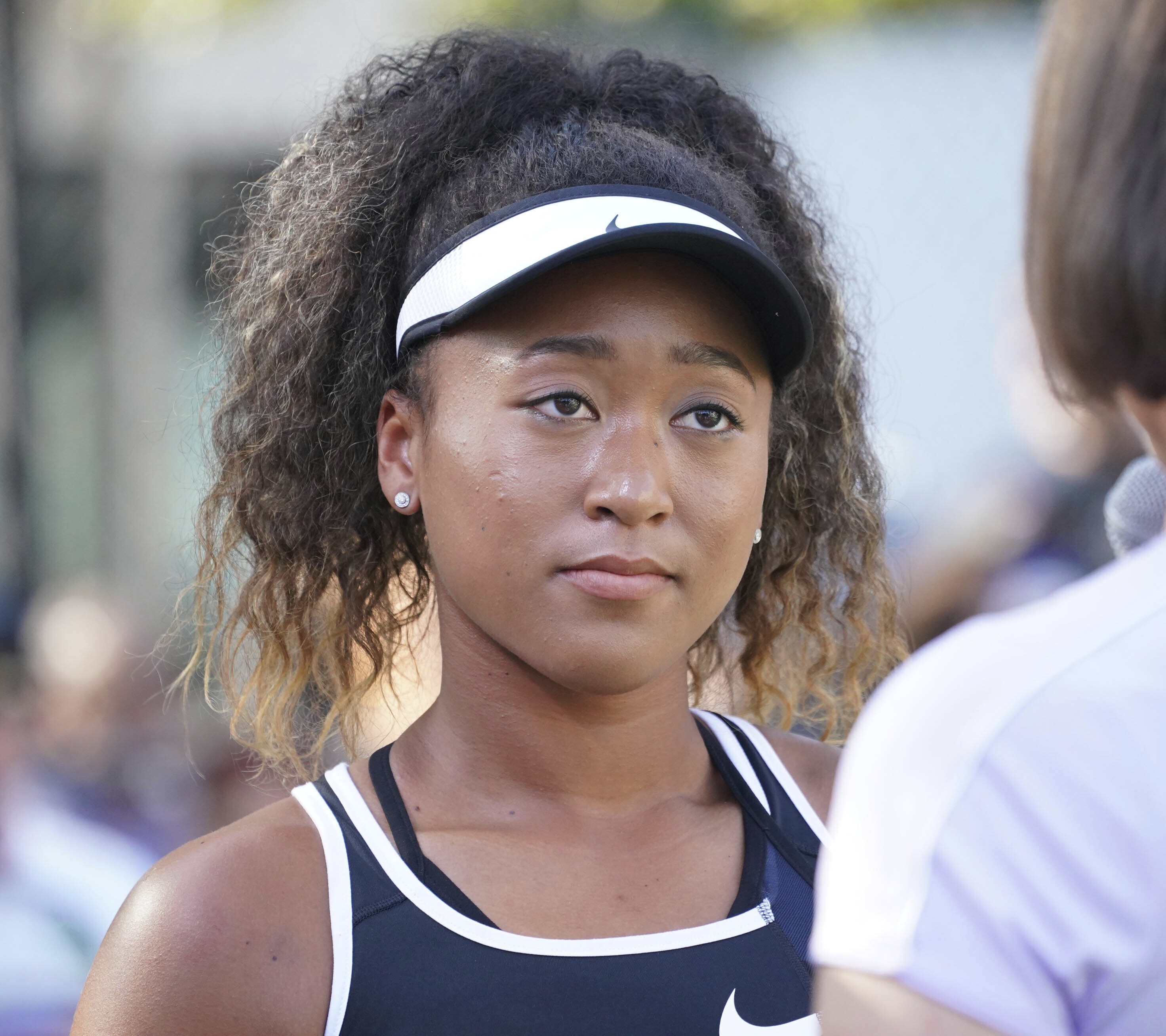 日本女網名將大坂直美(Naomi Osaka)退出法網。(美聯社／達 志影像)