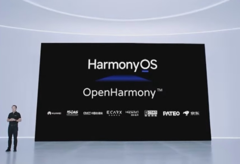 中國科技巨頭華為2日推出一款自家研發的手機系統「鴻蒙OS」(HarmonyOS)。(圖擷自YouTube)