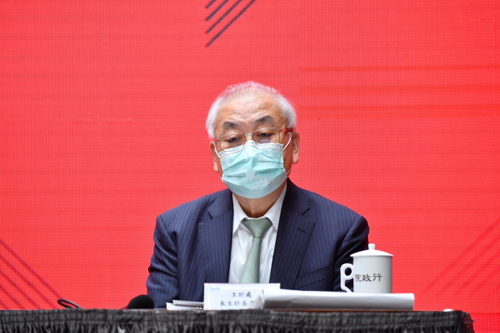 主計總處主計長朱澤民。(行政院提供)