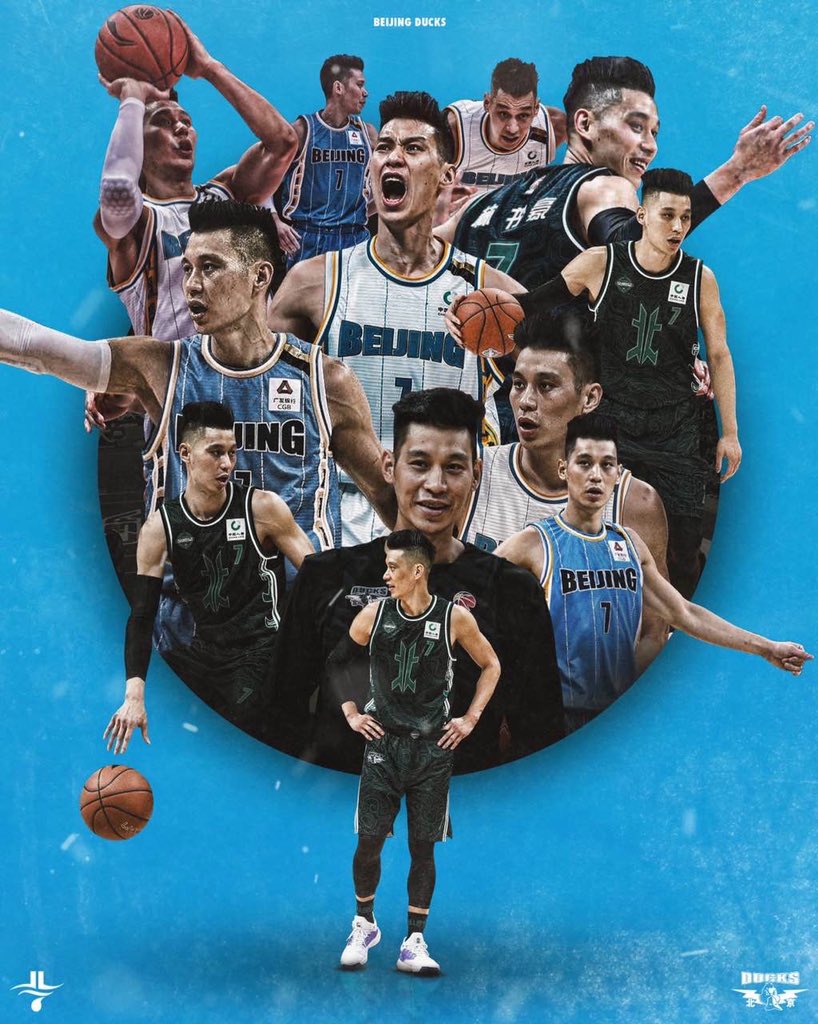 前NBA美國職籃台裔球星林書豪12日在推特上宣布，他將重返CBA中國男子職業籃球聯賽的北京首鋼。(圖：林書豪推特)