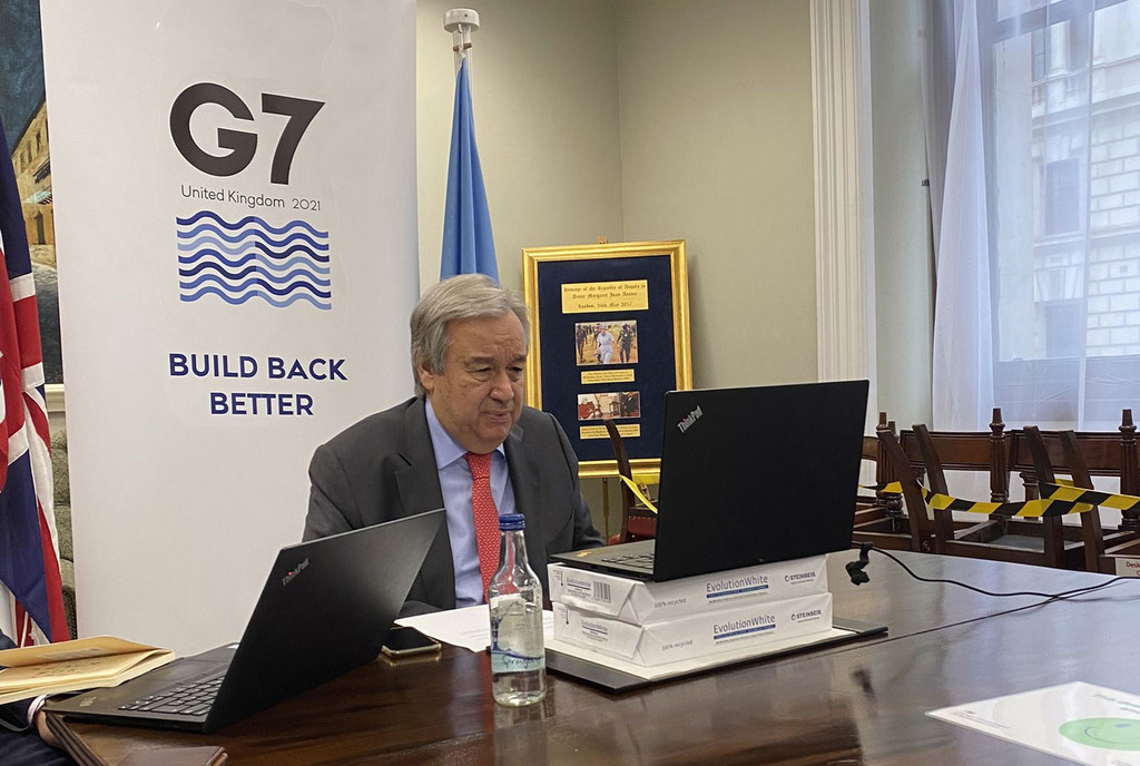 聯合國秘書長古特瑞斯(Antonio Guterres)。(圖：聯合國官網)