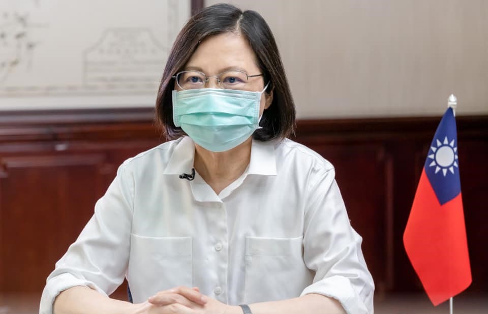 日本參議院挺台入世衛，蔡總統感謝日方全方位相挺。（臉書）
