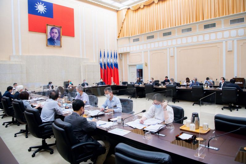 行政院擴大防疫會議。（資料照片／ 行政院提供）