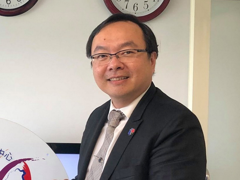 國際關係學會祕書長鄭家慶受訪表示，美歐在中國議題方面雖有意向，但目前仍處於融合過程 (資料照，圖取自臺灣歐盟中心臉書)