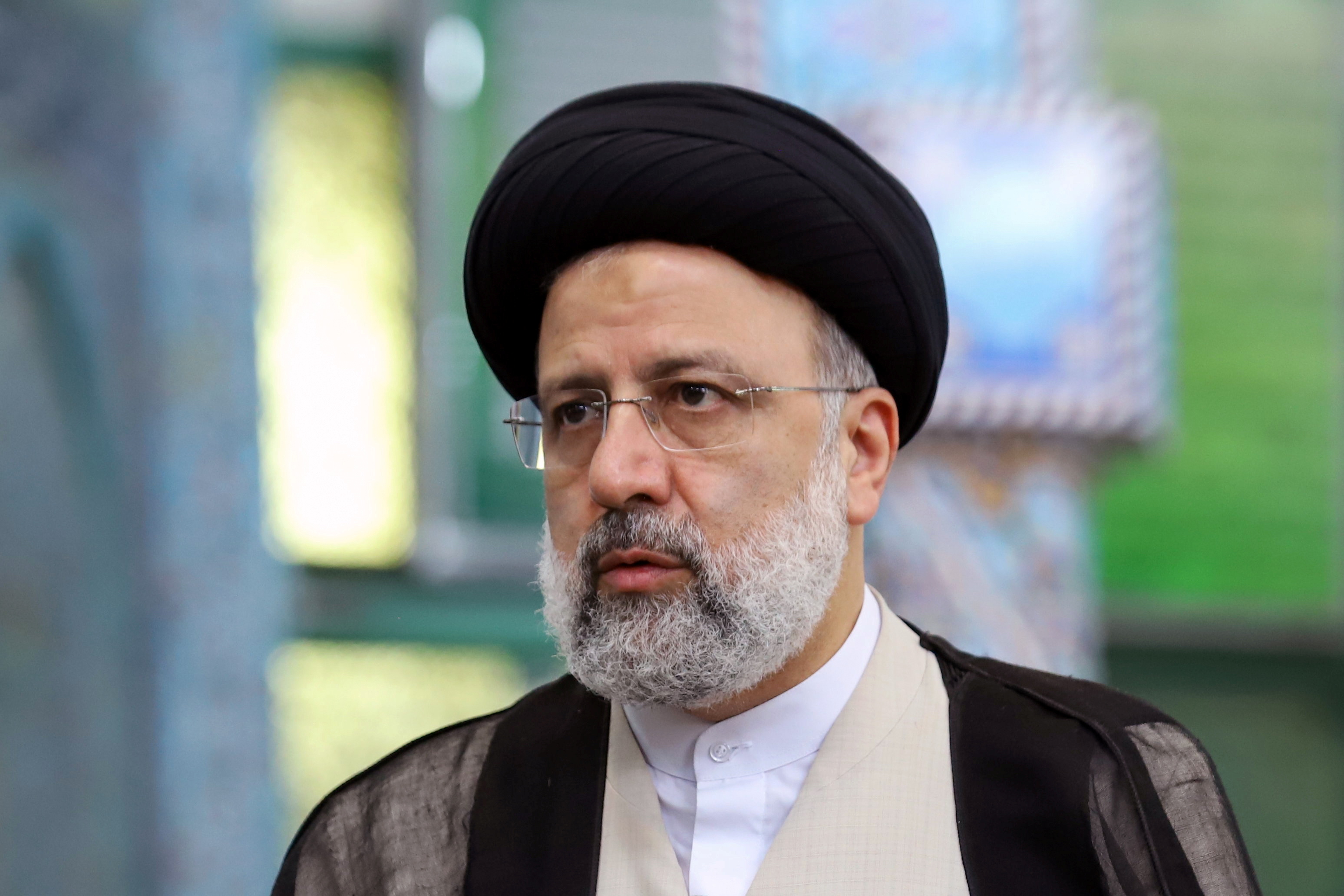 萊希(Ebrahim Raisi) 贏得總統大選並將在今年8月上任，接替現任總統魯哈尼，成為伊朗第八任總統。（路透社／達志影像）