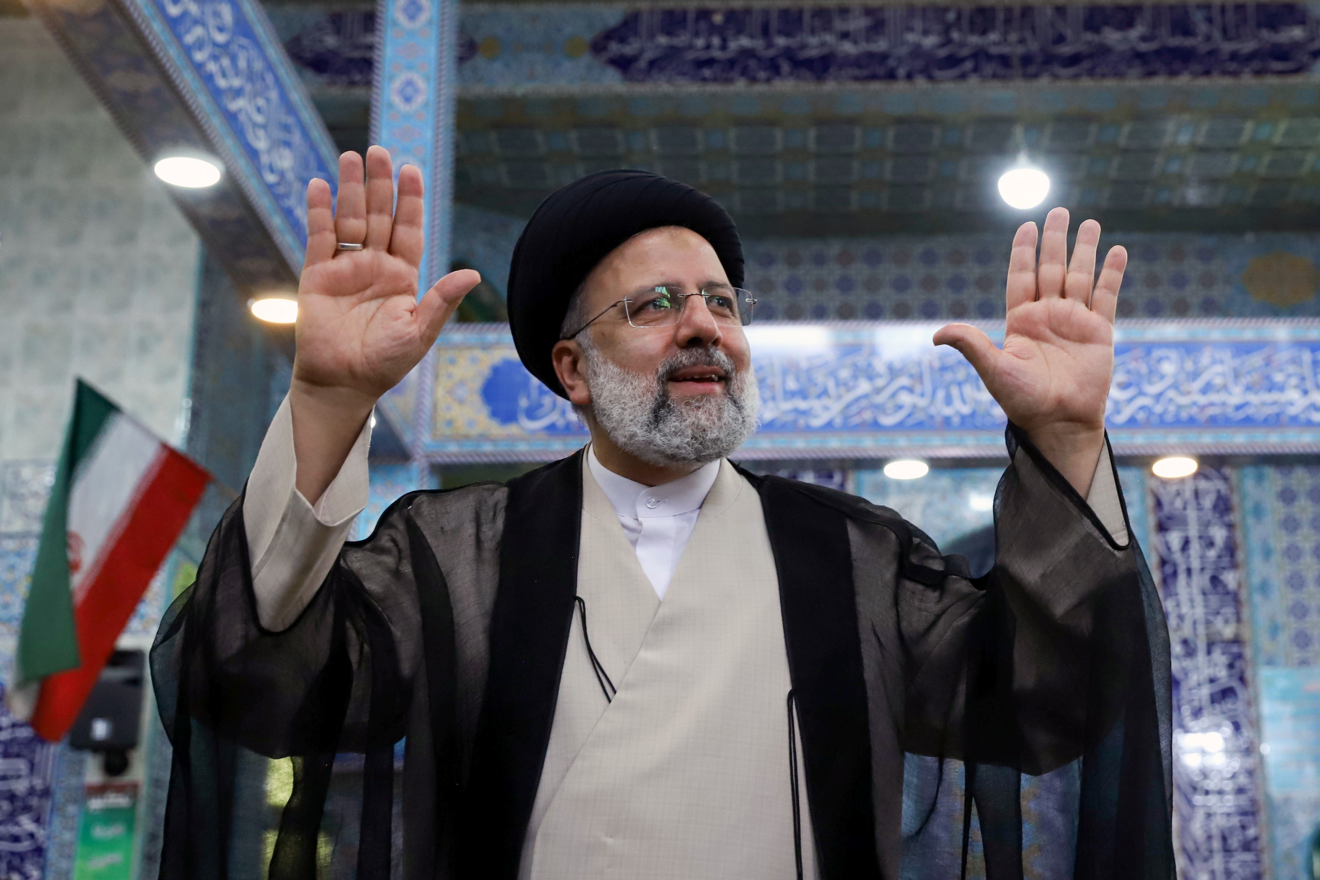 伊朗極端保守派教士萊希(Ebrahim Raisi)（圖）獲得勝利，美表示對伊朗人無法自由公平參與選舉感到遺憾。（ 路透社／達志影像）