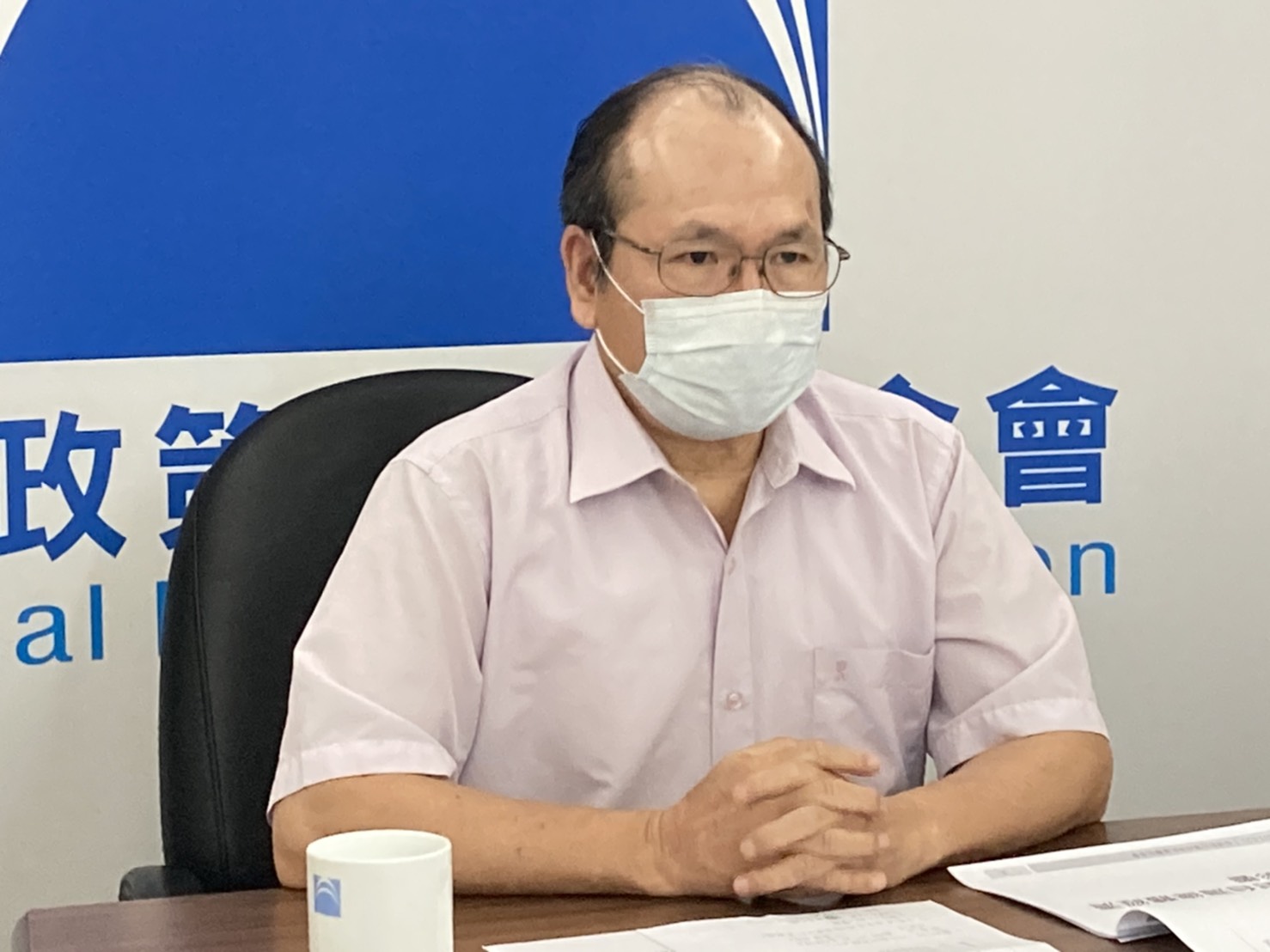 國政基金會經濟財政組召集人林祖嘉指出，疫情影響經濟，全球性通貨膨脹也較以往嚴重。(國政基金會提供)