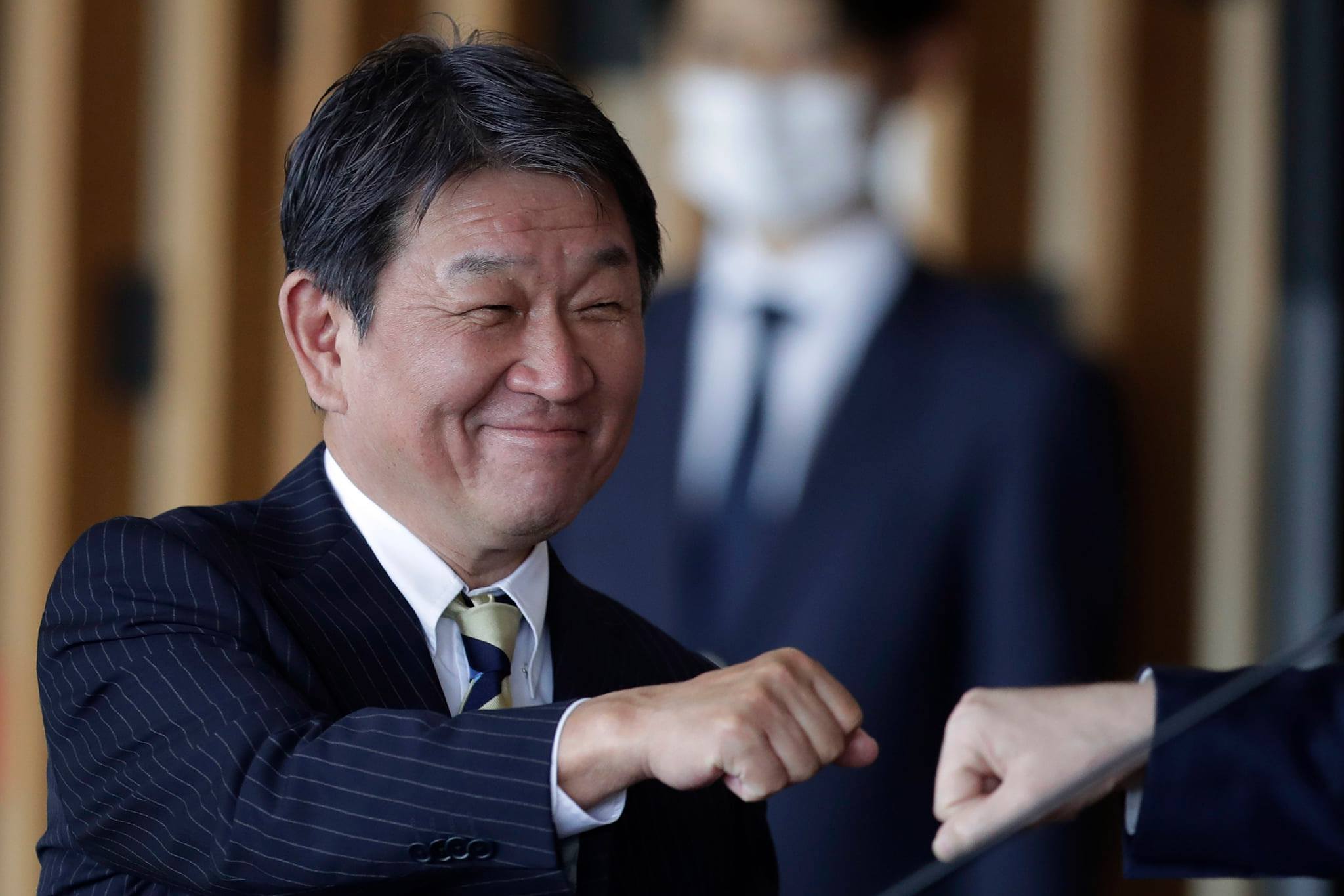 日本外相茂木敏充(Toshimitsu Motegi)將接任自民黨幹事長。  (美聯社/達志影像)