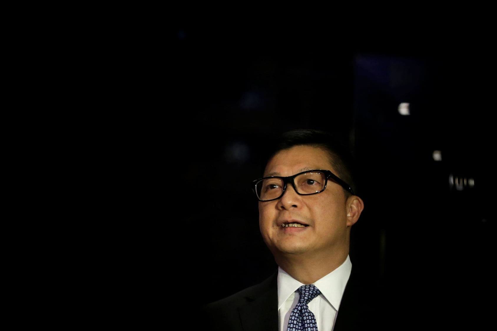 香港保安局長鄧炳強(路透社/達志影像)