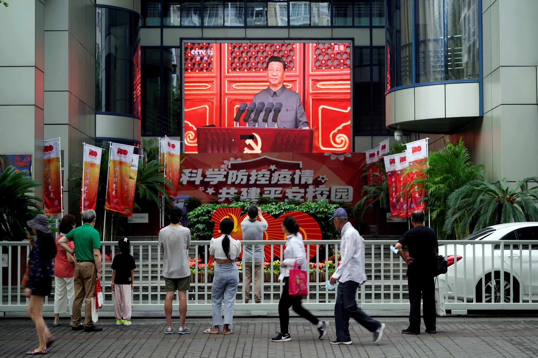 美國智庫研究，中國社會存在許多沈默大多數，這些人民對政府政策並不完全贊同，為習近平的挑戰。(路透社/達志影像)