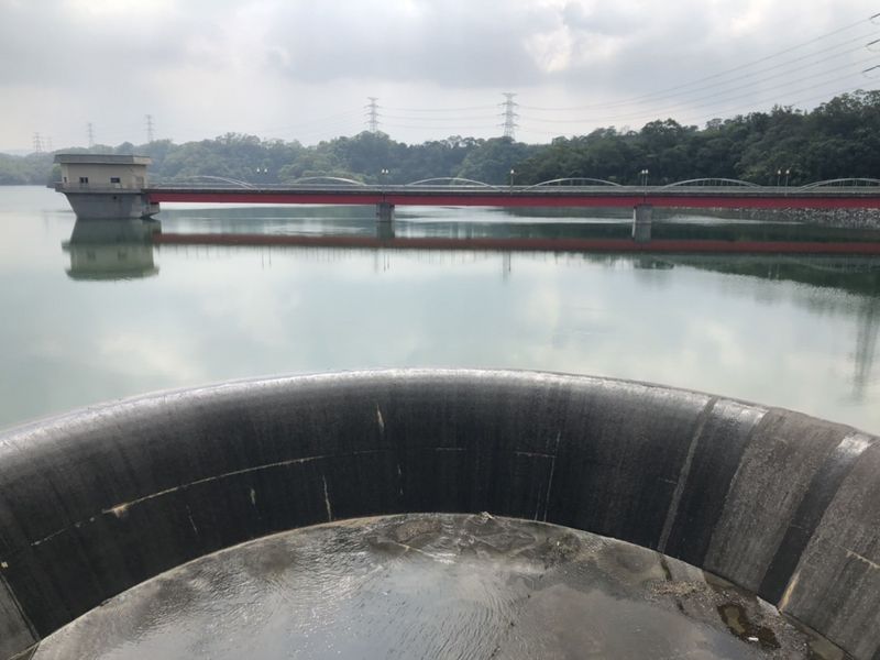 圖為位在新竹縣的寶山第二水庫。（北水局提供） (資料照片/CNA)