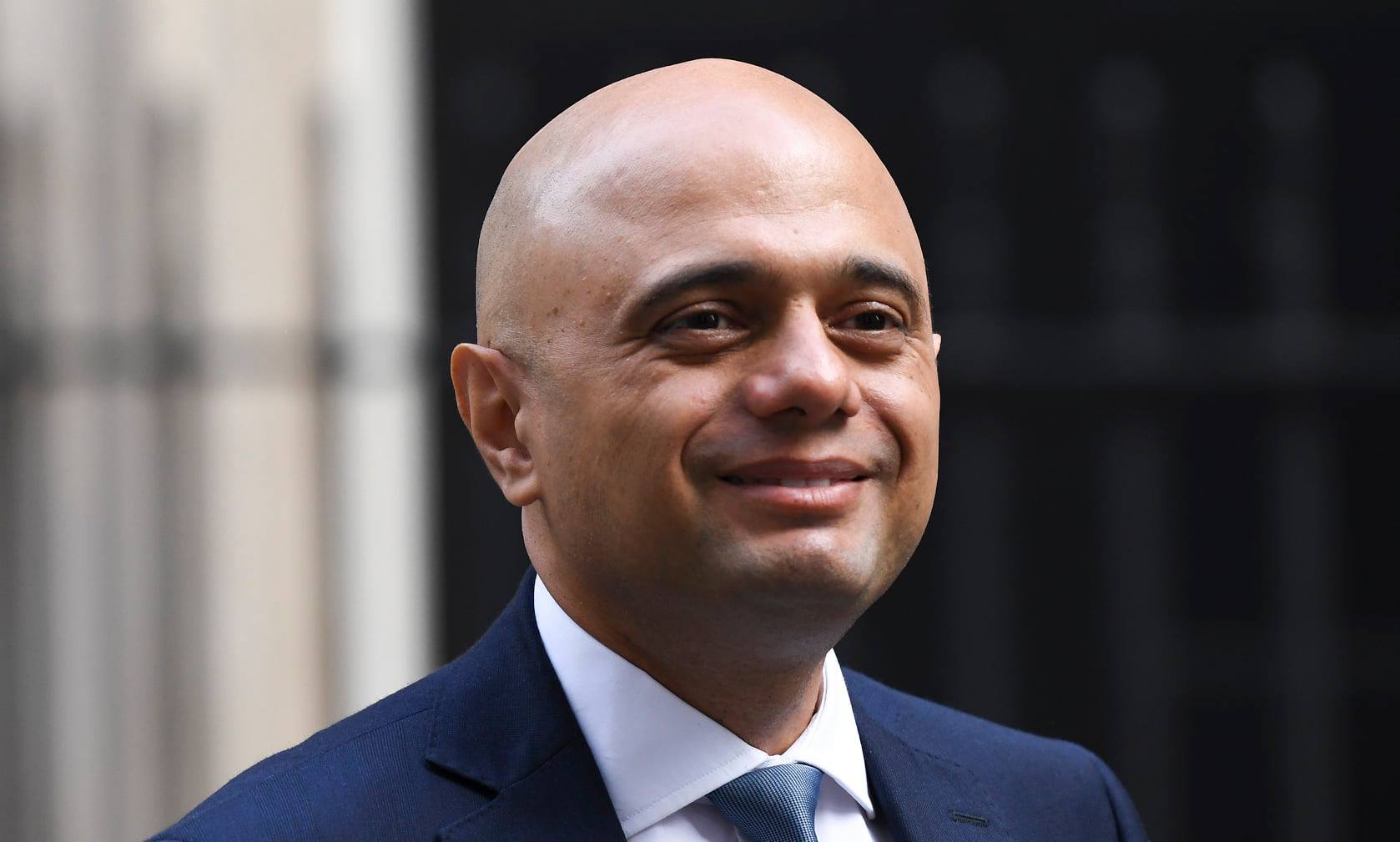 英國衛生大臣賈維德(Sajid Javid) (美聯社/達志影像)