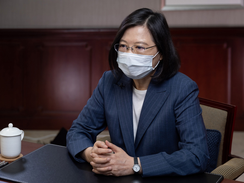 力挺東京奧運 總統：台日是緊密連結好鄰居。 (圖：中央社檔案照片)