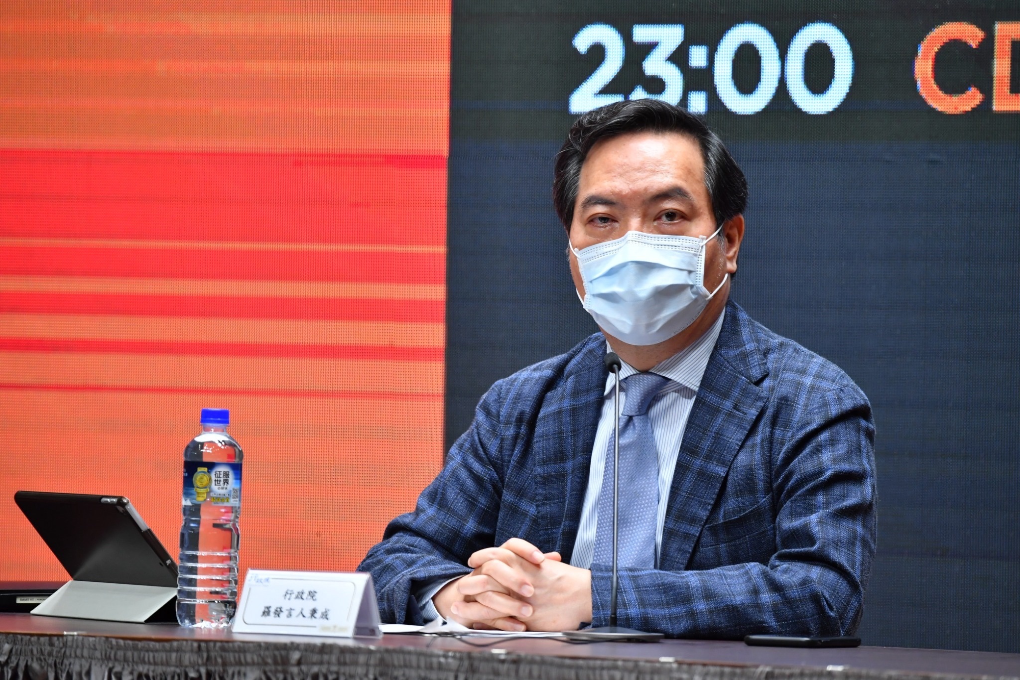 行政院發言人羅秉成。(行政院提供)