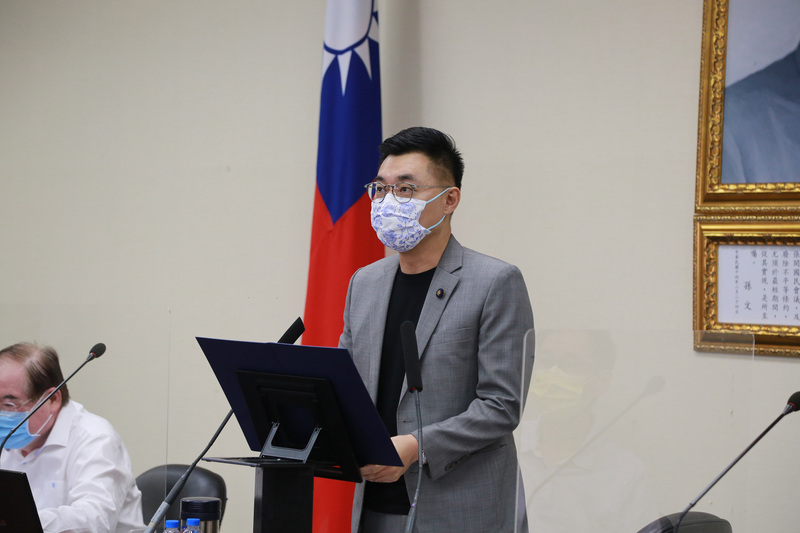 國民黨主席江啟臣（資料照片／國民黨提供）