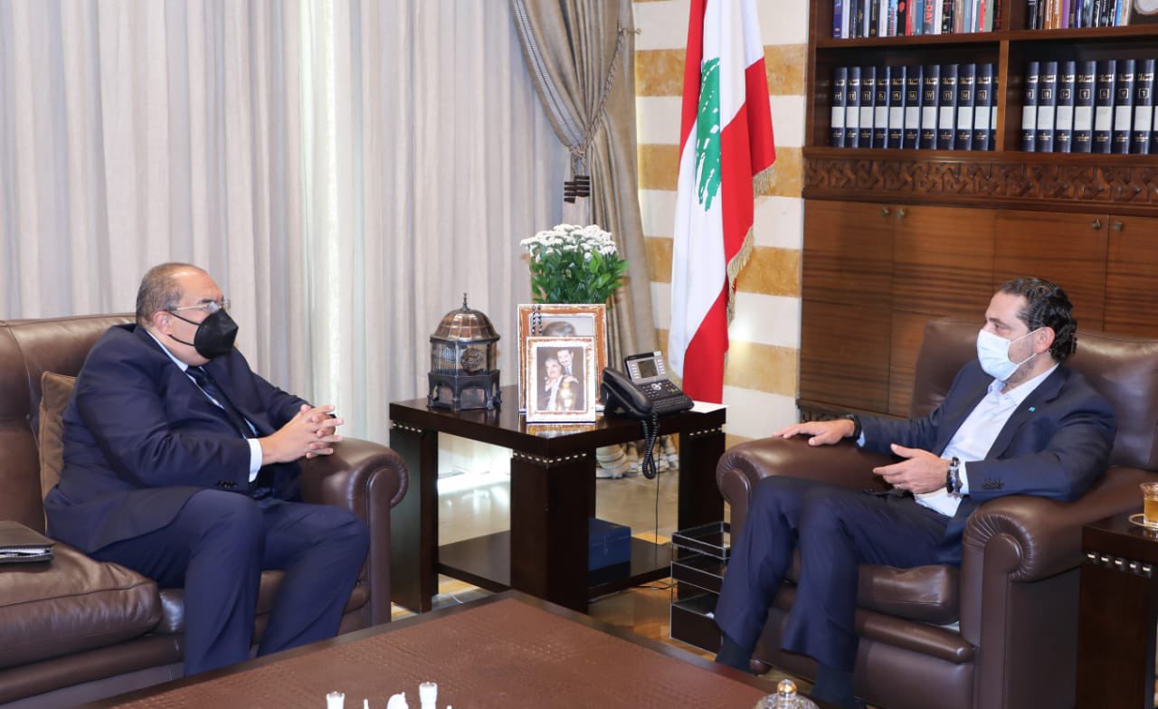 黎巴嫩總理哈里里(Saad al-Hariri)14日表示，他已向總統奧恩(Michel Aoun)呈遞一份內閣建議名單，並等待總統於15日的回應。(圖:Saad al-Hariri推特)