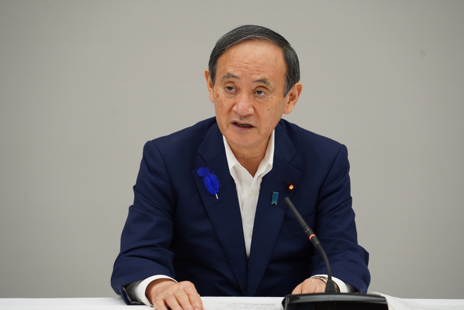 日本首相菅義偉(Yoshihide Suga)。(資料照/sugawitter@twitter)