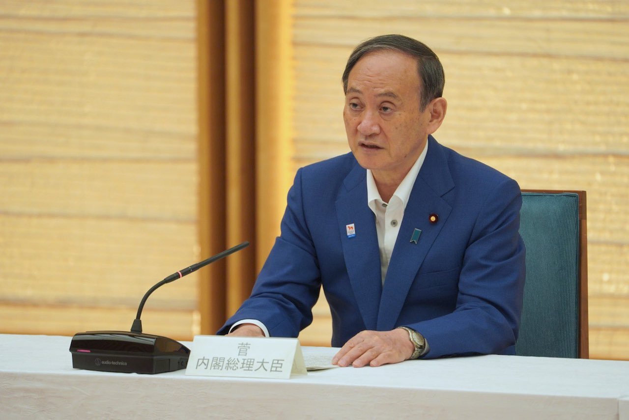 日本首相菅義偉 (資料照/sugawitter@twitter)