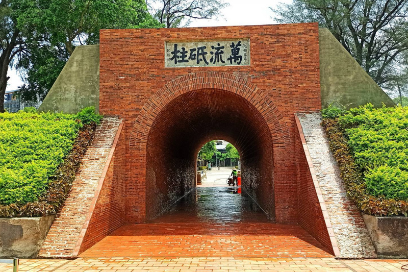 圖為台南市國定古蹟二鯤鯓砲台。 (圖：中央社檔案照片)