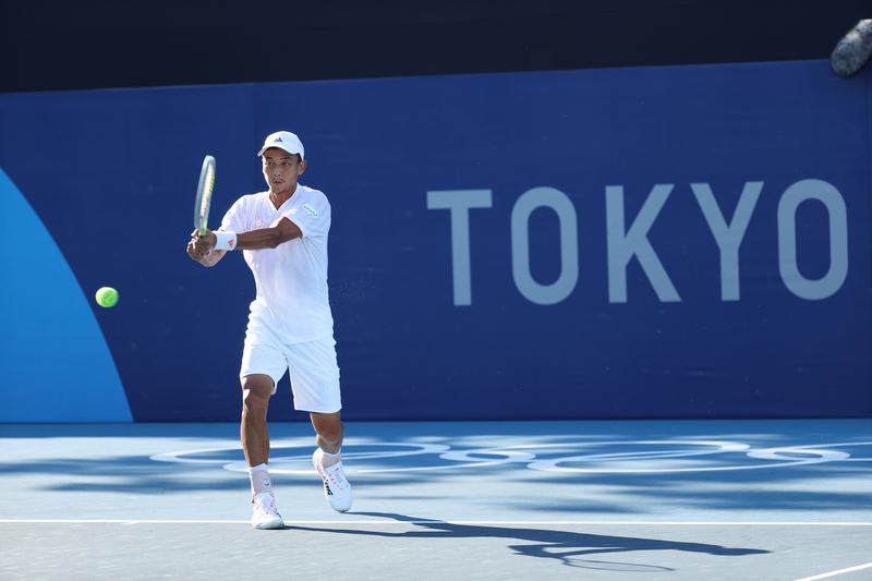 台灣男子網球好手盧彥勳5度出征奧運。 (圖：中央社)