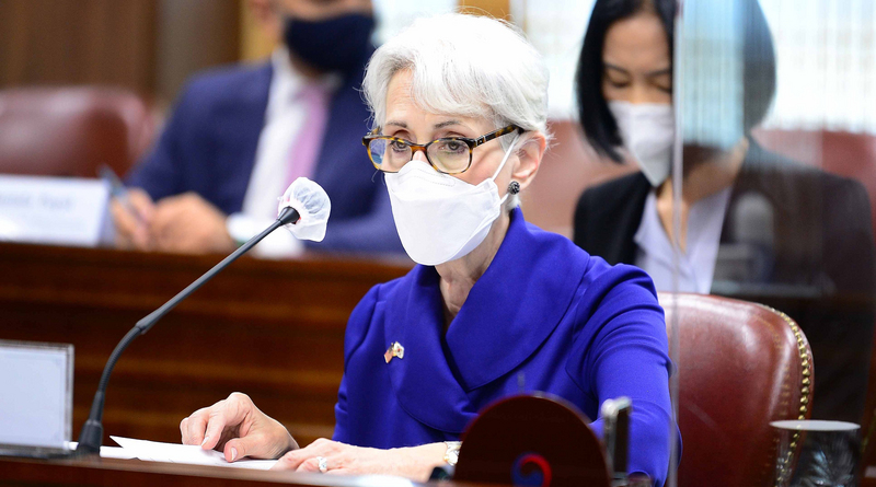 美國國務院副國務卿雪蔓（Wendy Sherman）將在12日接見新任中國駐美大使秦剛。 (圖：中央社檔案照片)