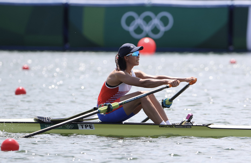 東奧划船甜心黃義婷無緣12強  成績生涯最佳。 (圖：中央社)