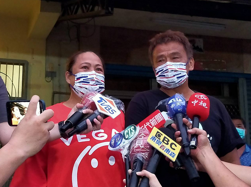 楊勇緯的母親楊秀鳳說，楊勇緯很努力，有拚到想要的路及目標，更讓全世界看到台灣柔道的成績。 (圖：中央社)