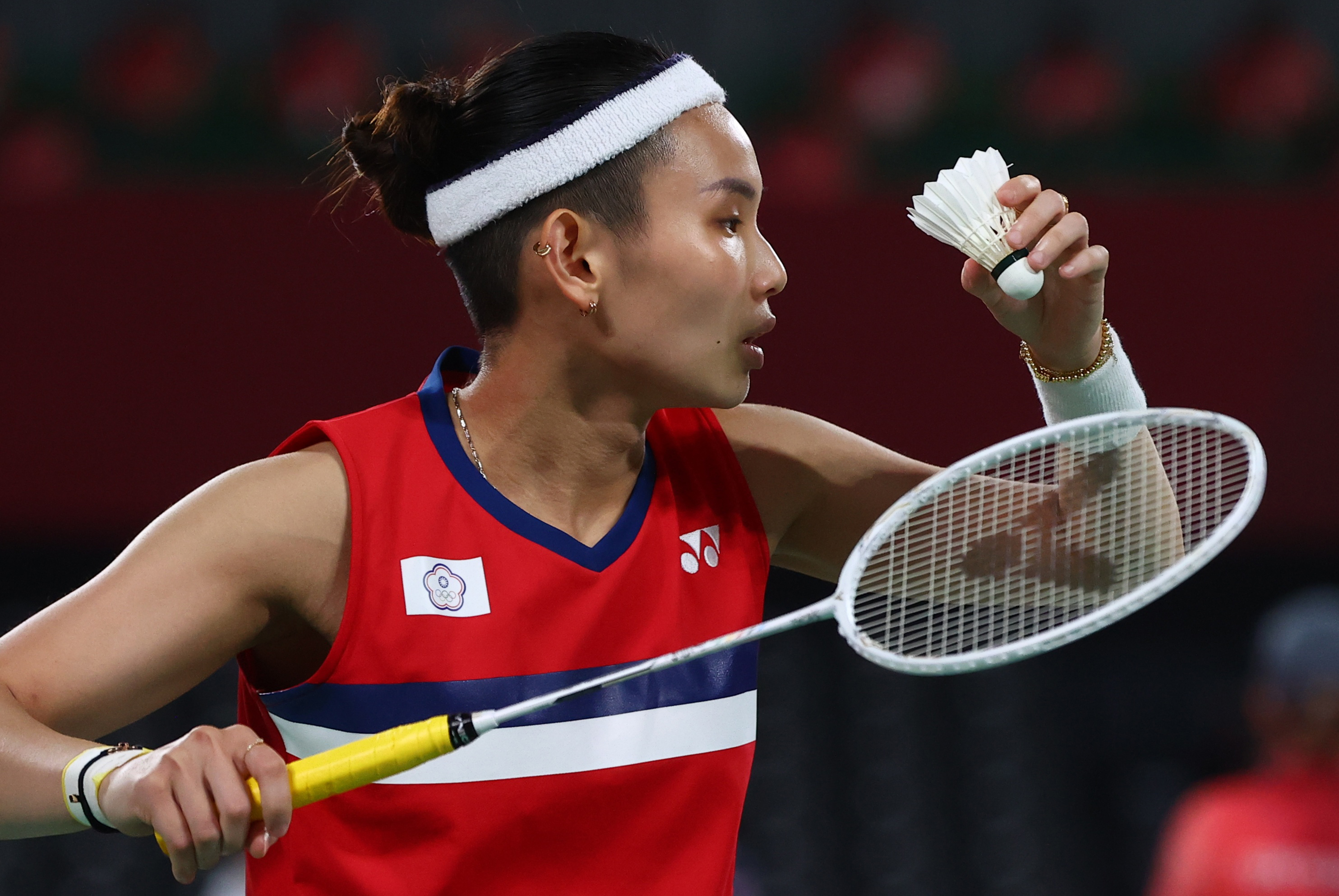 小組預賽三連勝，戴資穎晉級8強改寫個人紀錄。 (RT/達志影像)