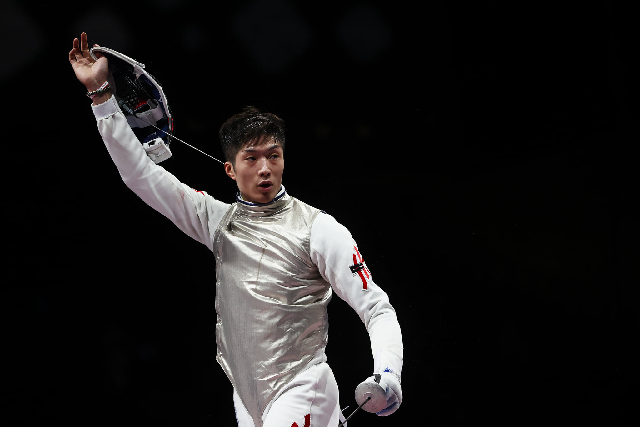 香港擊劍選手張家朗。(路透社/達志影像)