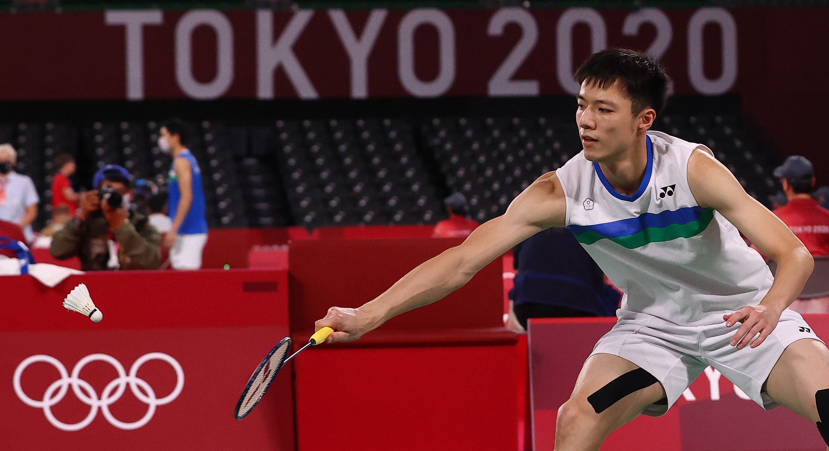 王子維挺進東奧羽球男單16強。(路透社/達志影像)