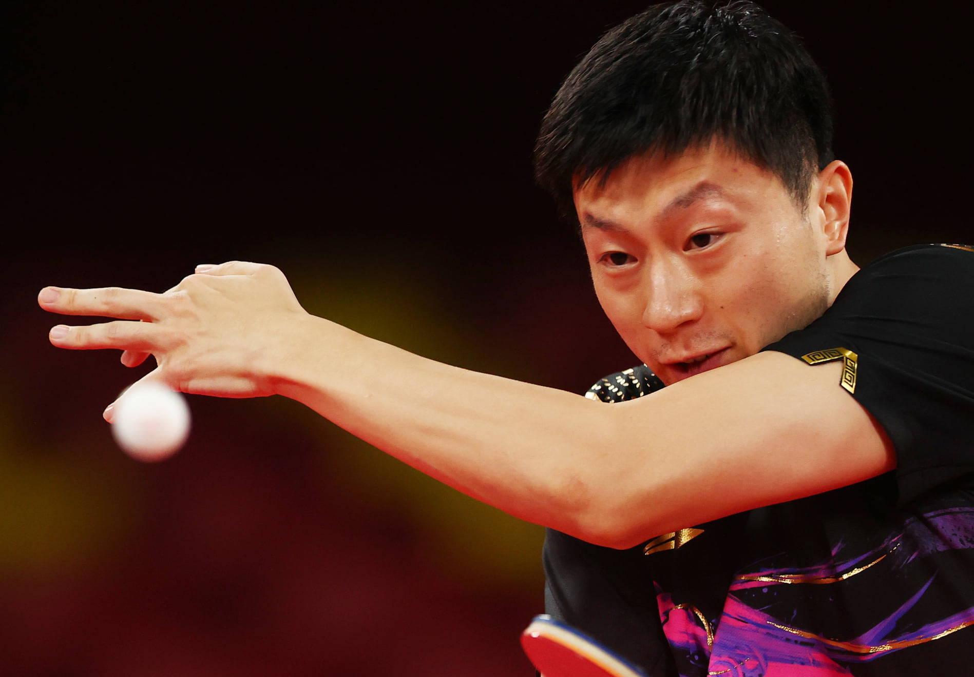 中國桌球好手馬龍。(路透社/達志影像)