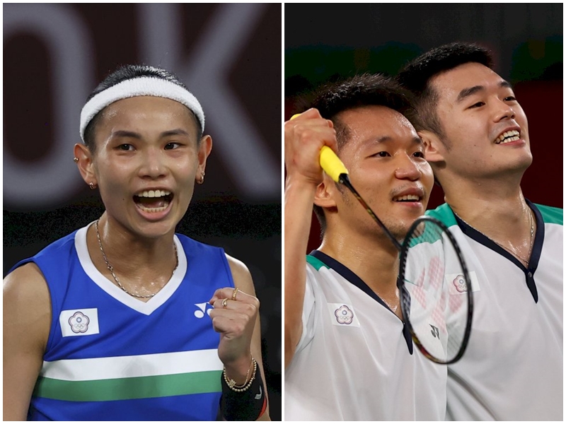 中華隊代表台灣參加東京奧運，不少選手表現亮眼，這些選手，很多從學生時代開始，就受到公股行庫支持、贊助。(合成圖/路透社/達志影像)