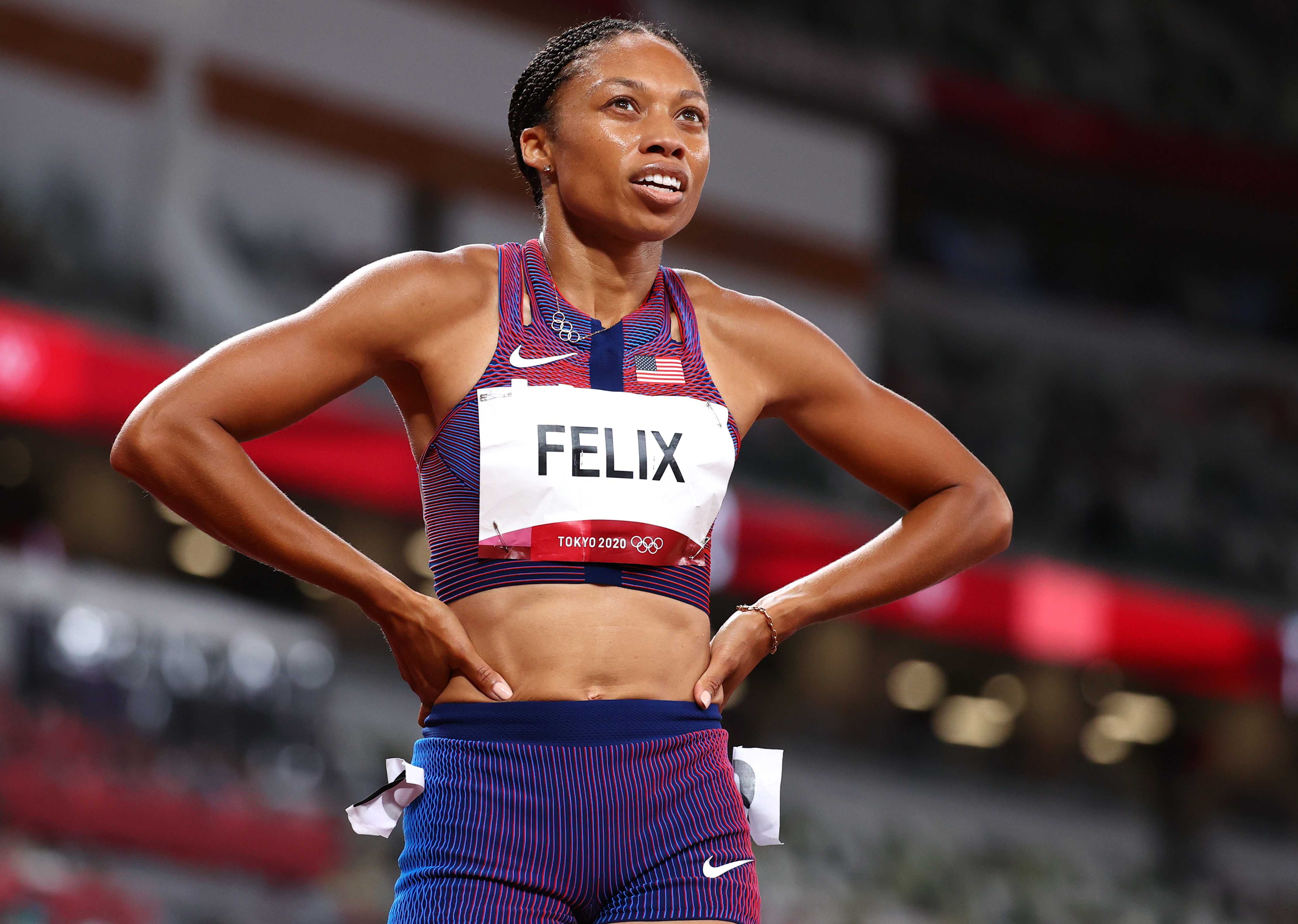 美國田徑女將菲麗絲（Allyson Felix）。(RT/達志影像)