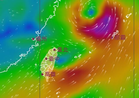 受強盛西南風影響 今明兩天中南部仍須嚴防豪大雨(圖取自氣象局)