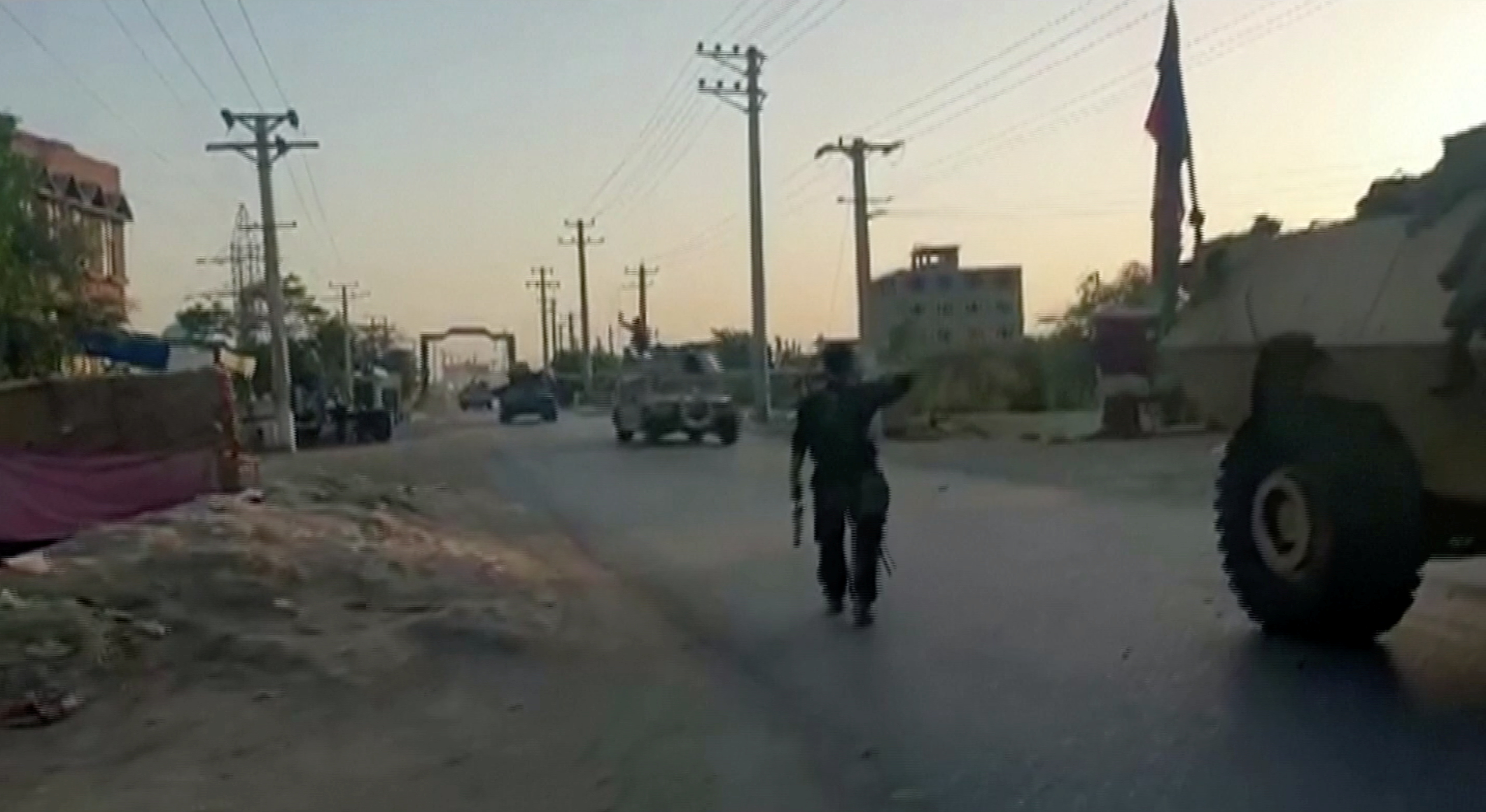 阿富汗東北部戰略要地昆都茲市(Kunduz)。(路透社 / 達志影像)