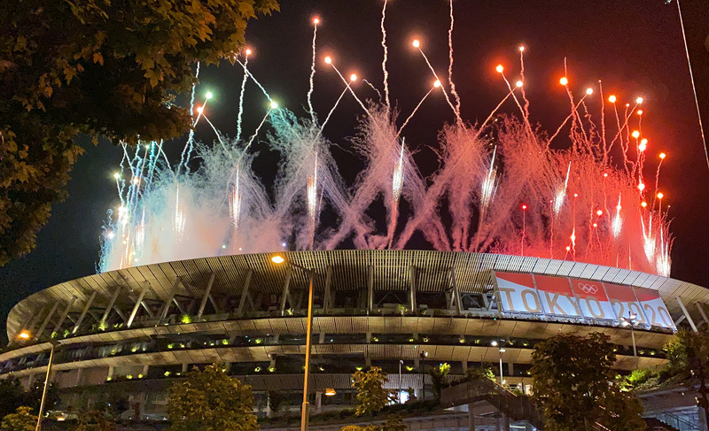 東京奧運落幕，中華電信雙平台轉播寫下破紀錄佳績，MOD全頻道突破7600萬接觸人次，Hami Video全站瀏覽量破2.7億次。(圖：中央社)