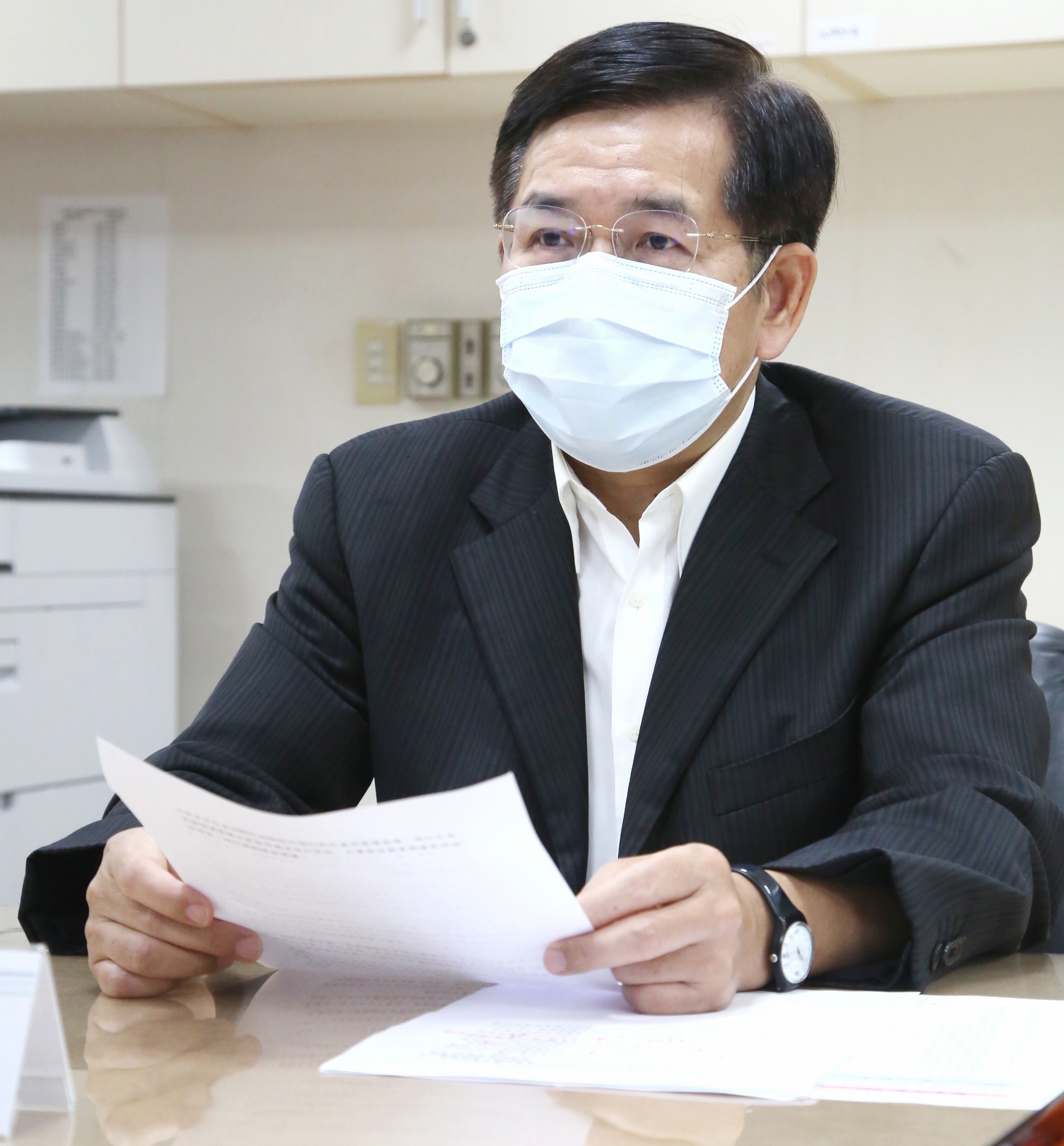 教育部長潘文忠表示，將向中央流行疫情指揮中心提報境外生入境專案計畫。(教育部提供)