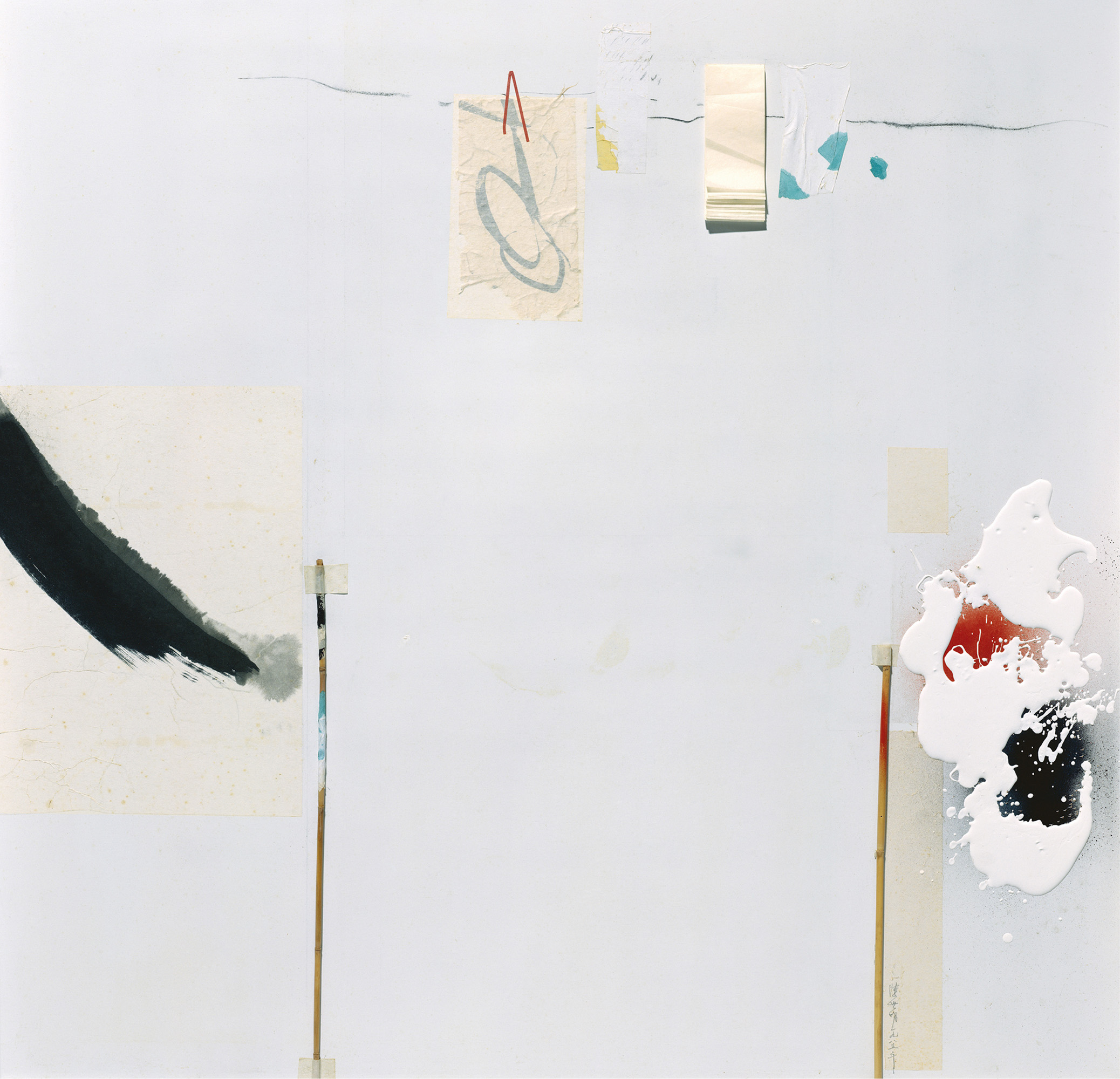 國立台灣美術館推出「所在—境與物的前衛藝術1980-2021」特展，向台灣藝術實驗精神致敬。圖為藝術家陳世明作品〈85-02〉。(國美館提供)