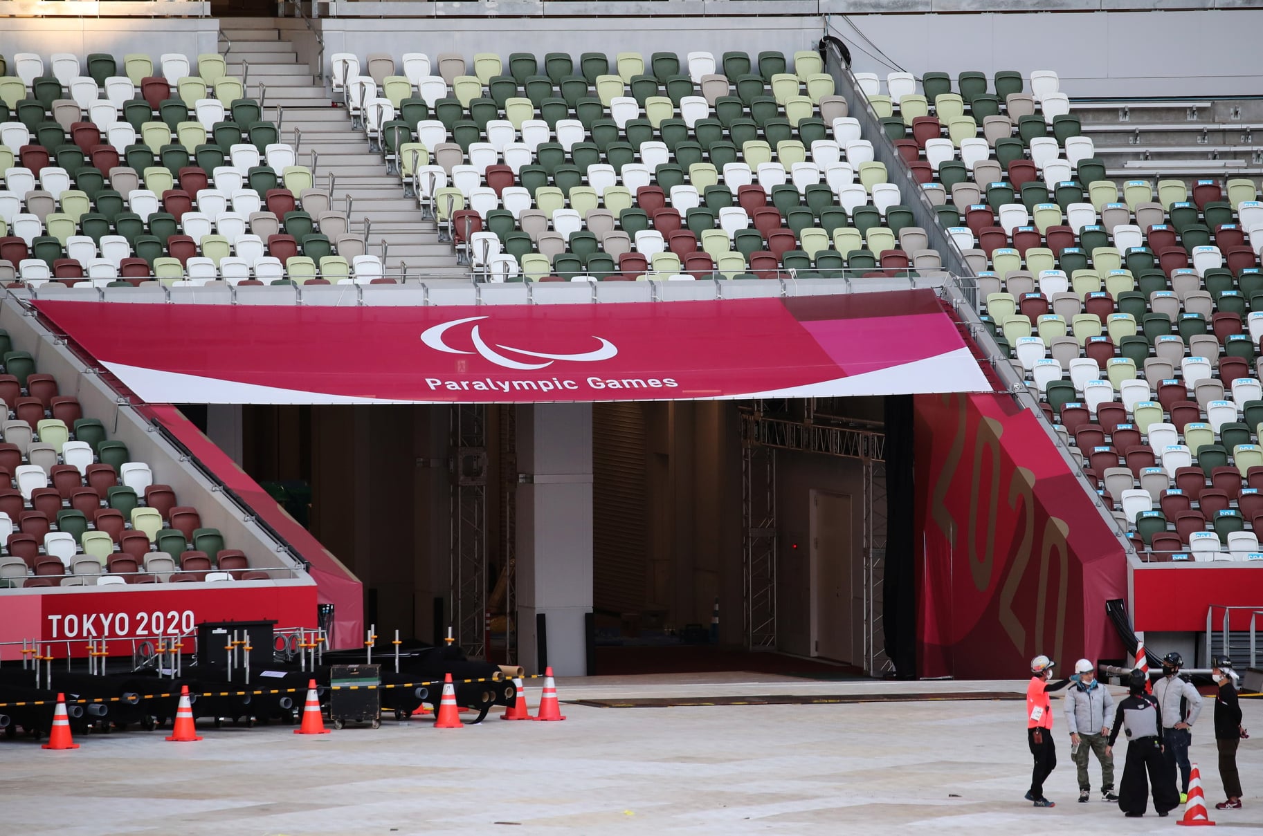 東京帕運將於24日開幕，原則上所有比賽場館皆採閉門賽，暫不開放民眾觀賽。(路透社/達志影像)