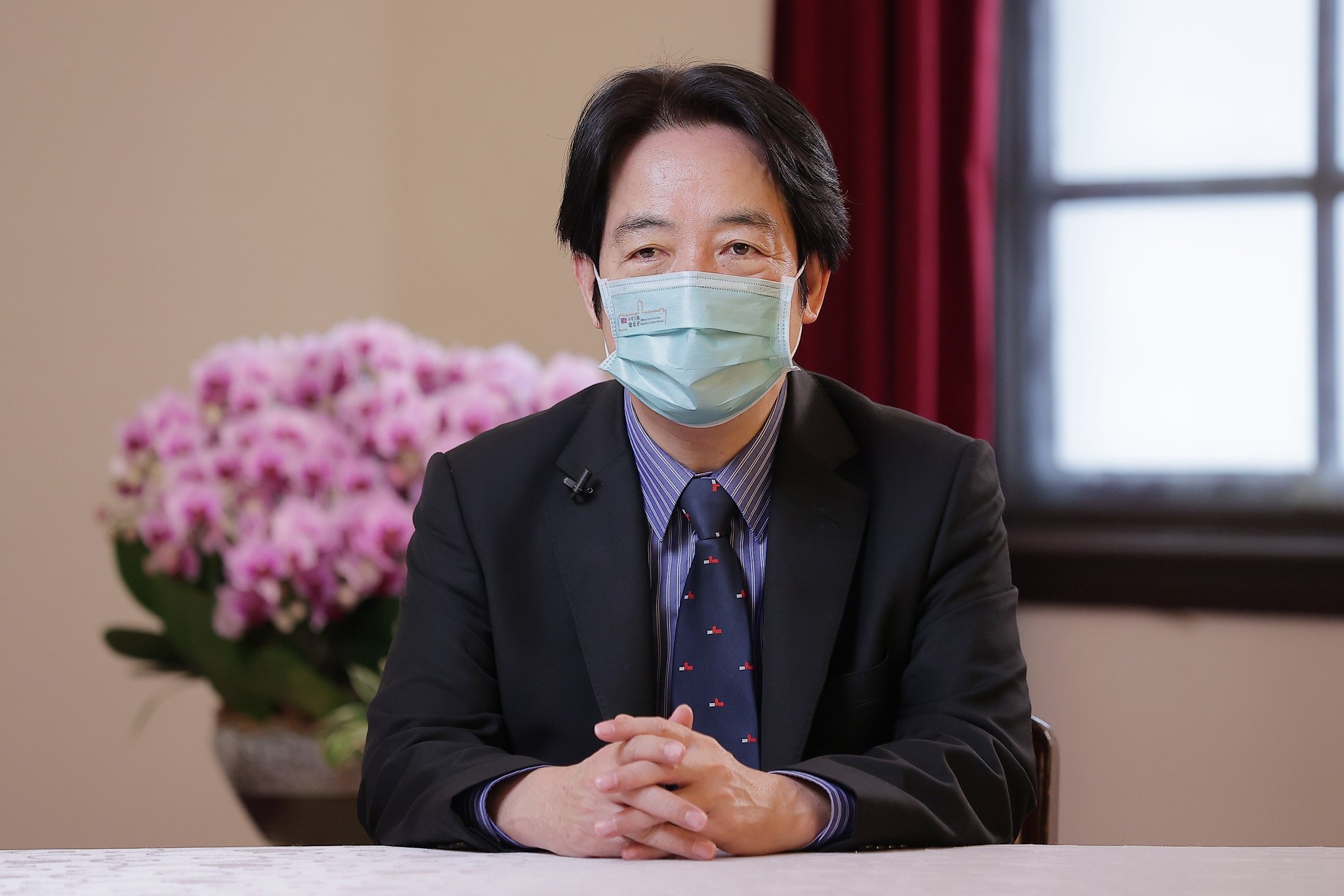 台灣基進立委陳柏惟罷免案投票通過。副總統賴清德在臉書表示，驍勇善戰勇士身上總會布滿傷痕，民主的路本就充滿荊棘挑戰，謝謝陳柏惟的勇敢。(資料照／總統府提供)