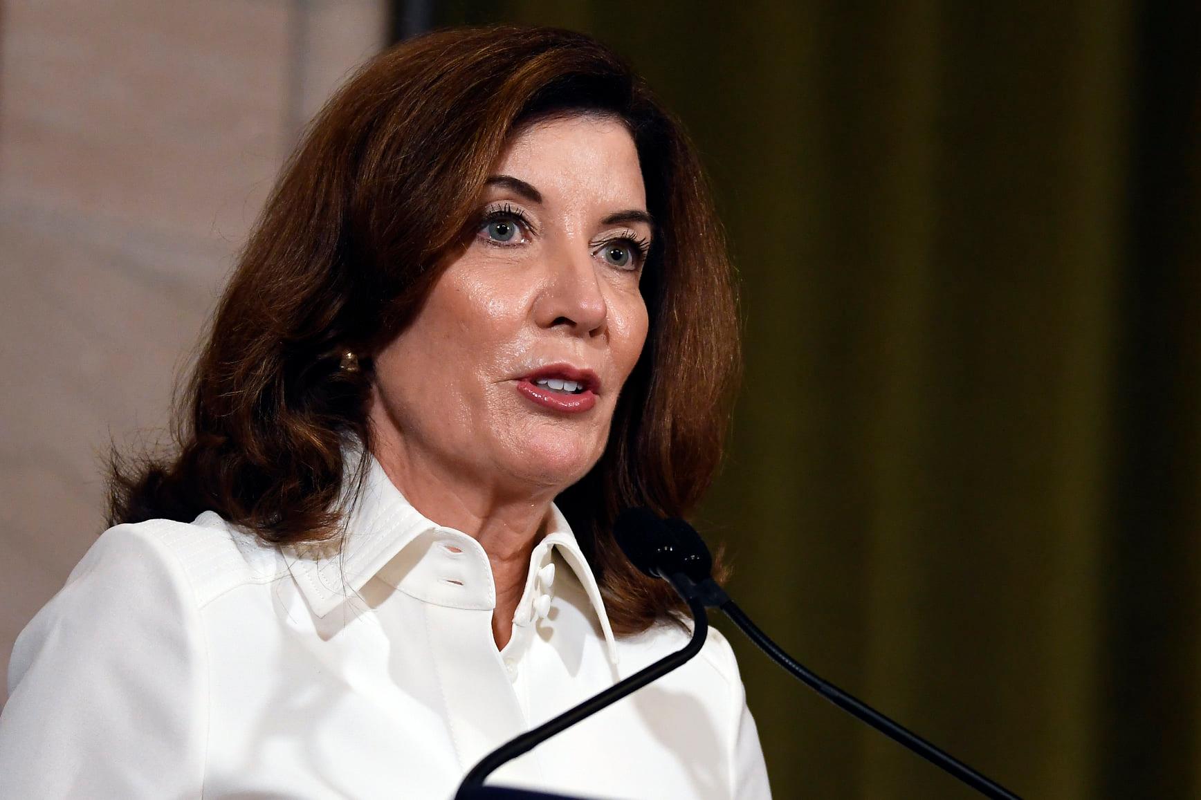 紐約州長侯可(Kathy Hochul)。(美聯社/達志影像)