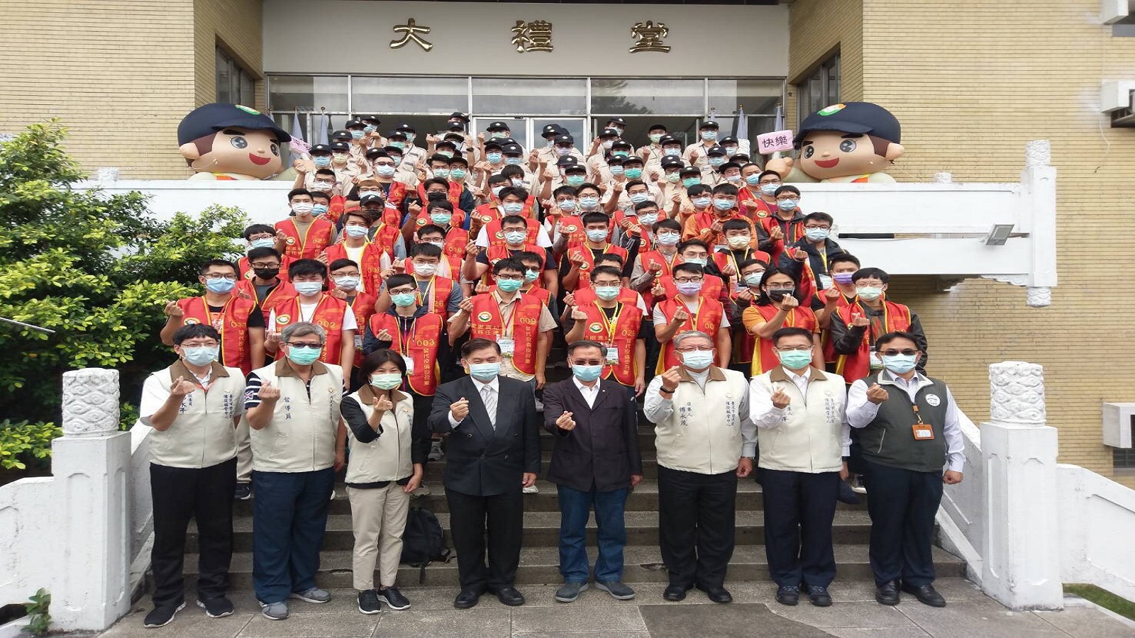 圖為台北市109年替代役備役役男演訓召集。資料照片。(圖： 內政部役政署提供)