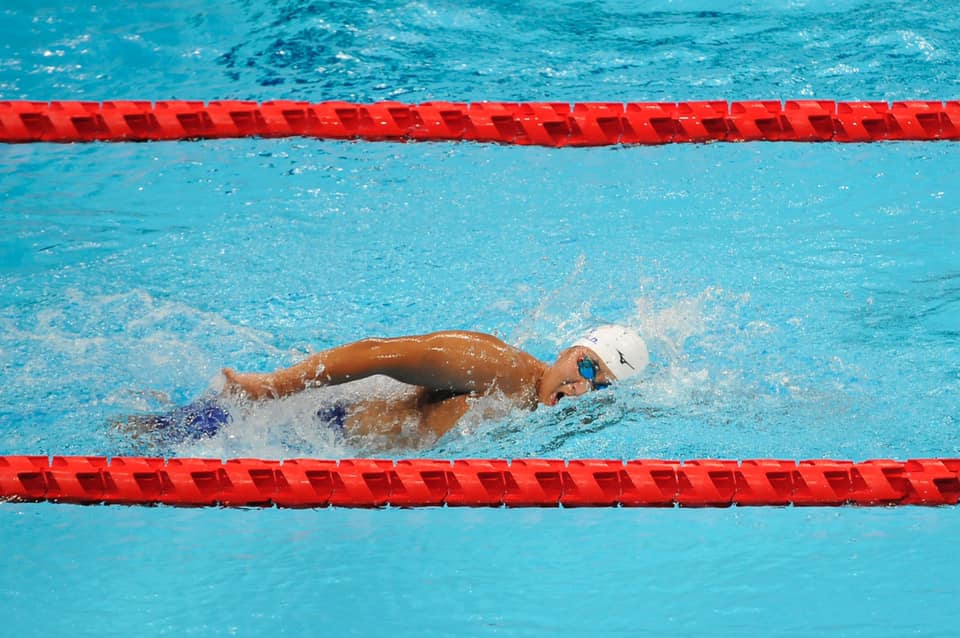 游泳好手陳亮達在帕運男子SM7級400公尺自由式項目中，成功游進決賽。（體育署提供）